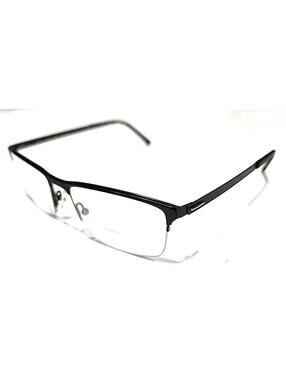 Morel Lightec 30030L Large Black Brown Eyeglasses 55-19 145